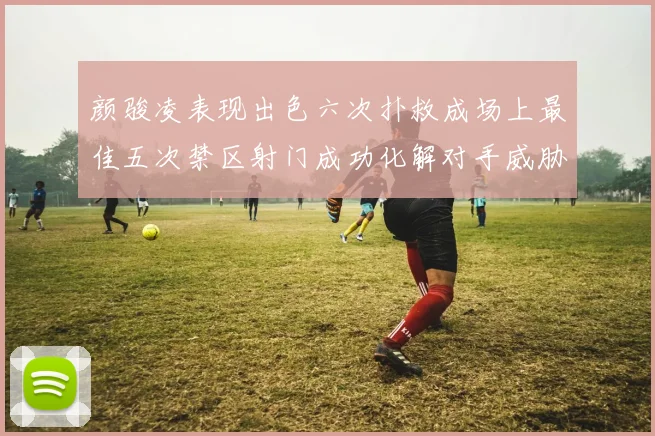 颜骏凌表现出色六次扑救成场上最佳五次禁区射门成功化解对手威胁